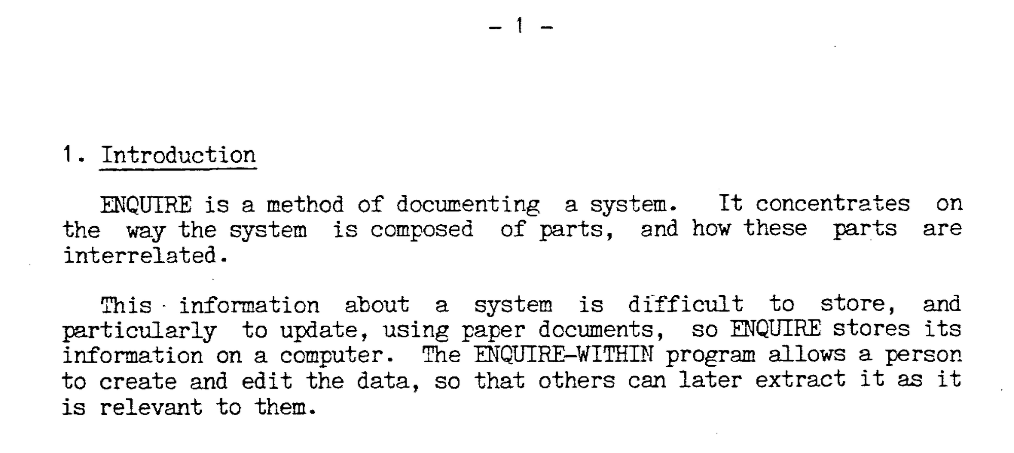 History of the browser